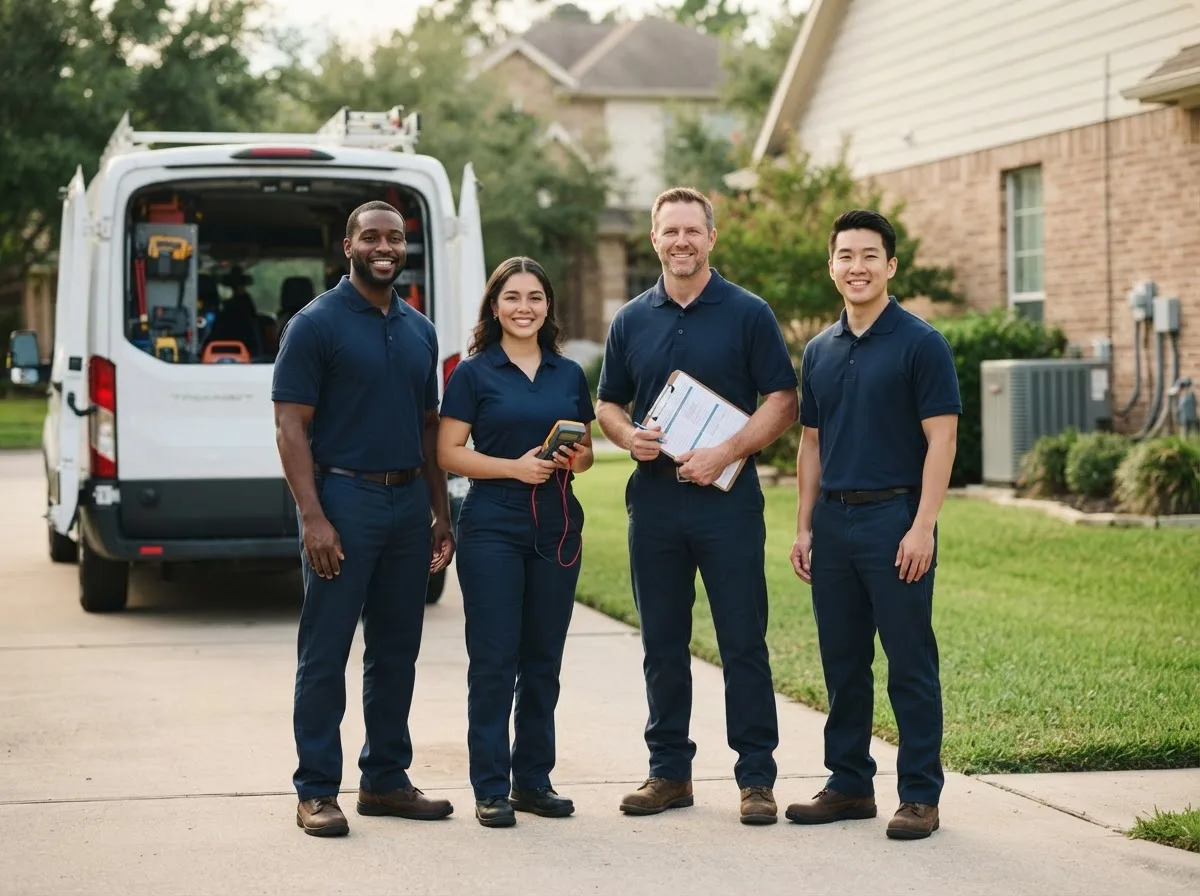 Certified HVAC technician near Grapevine, AR